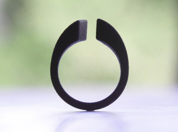 MizNK Ring NO.2 Inspired by Inspired by Relations 3d printed 