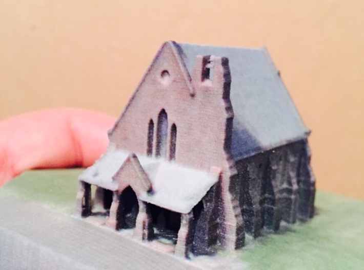 Indian Hill Cemetery Chapel (c. 1867)Middletown CT 3d printed