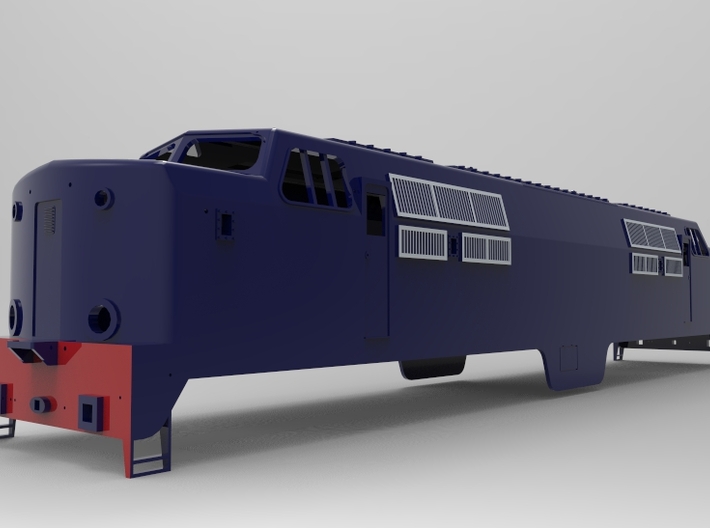 NS 1200, spoor 1,  scale 1:32 3d printed this render is not exact the model
