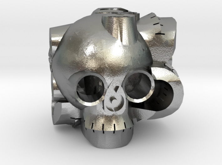 Skull D6 3d printed