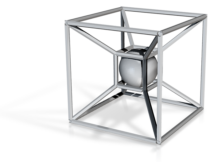 Cube 3d printed
