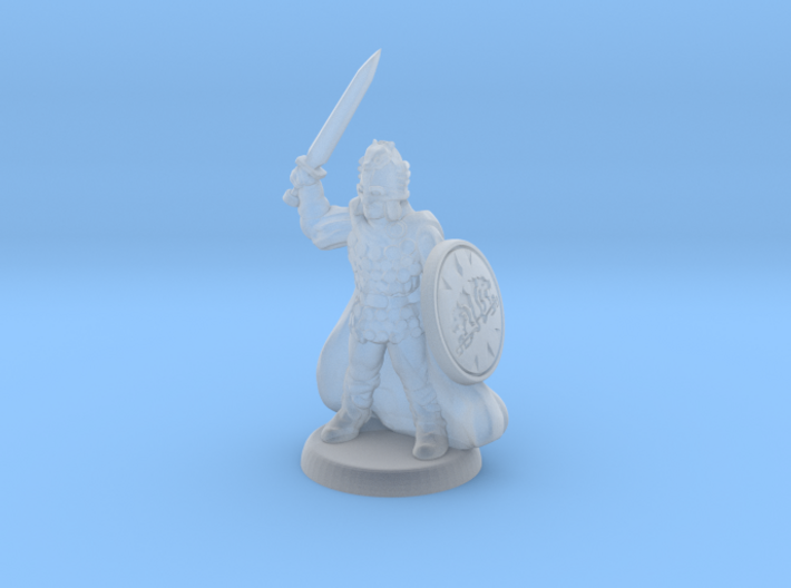 Sword warrior 3d printed 