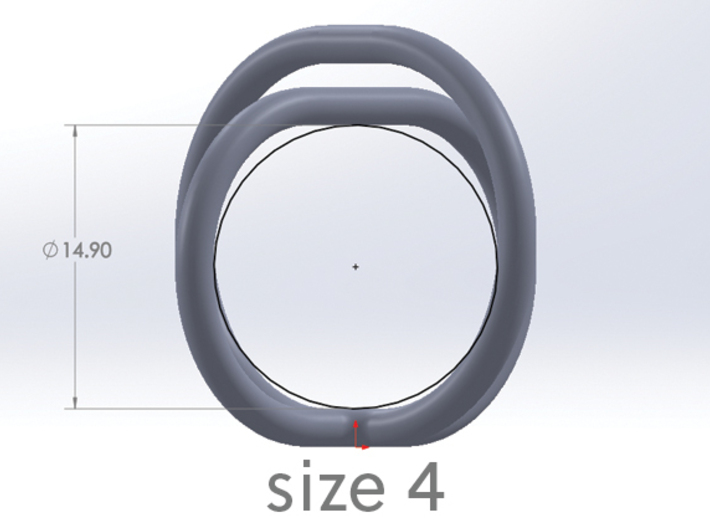 Satellite Ring  3d printed 