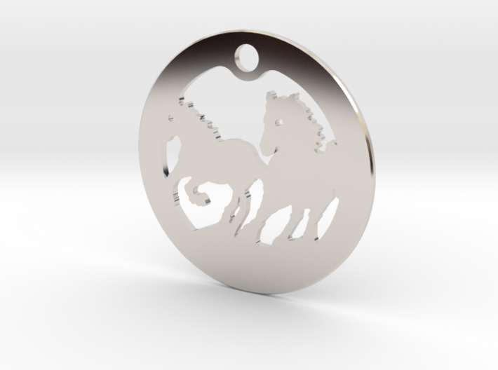 FREEDOM (precious metal earring/pendant) 3d printed