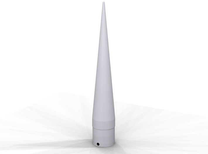 Classic estes-style nose cone BNC-50AR replacement 3d printed