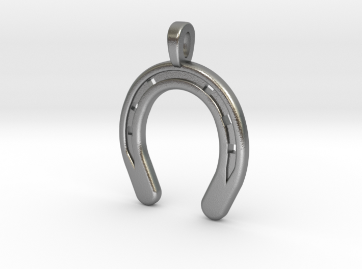 Horse Shoe pendent Small 3d printed