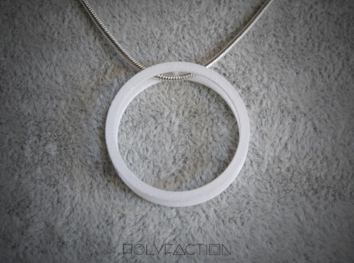 Wire ::: Circle Pendant ::: v.01 3d printed 