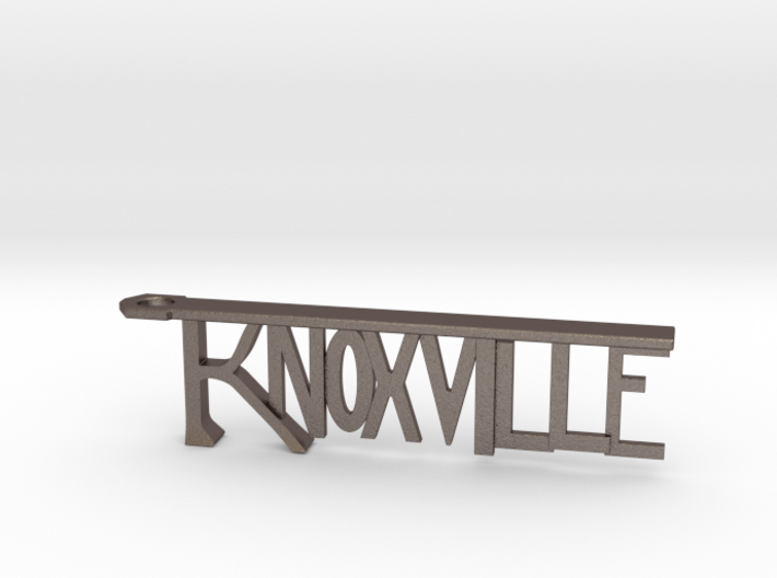 Knoxville Bottle Opener Keychain 3d printed