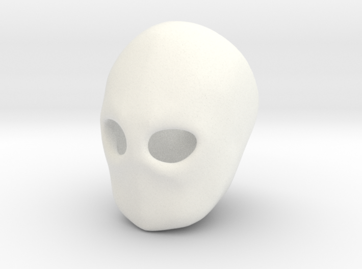 &quot;Blank Face&quot; BJD head sculpting aid SD size FRONT 3d printed