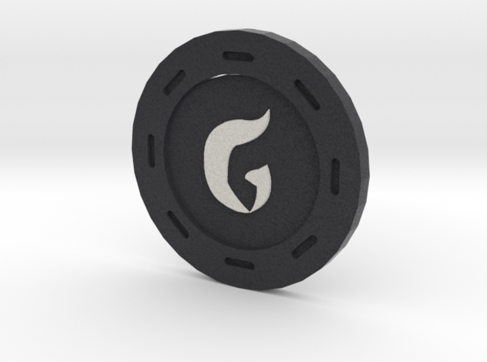 Gomorrah Poker Chip 3d printed