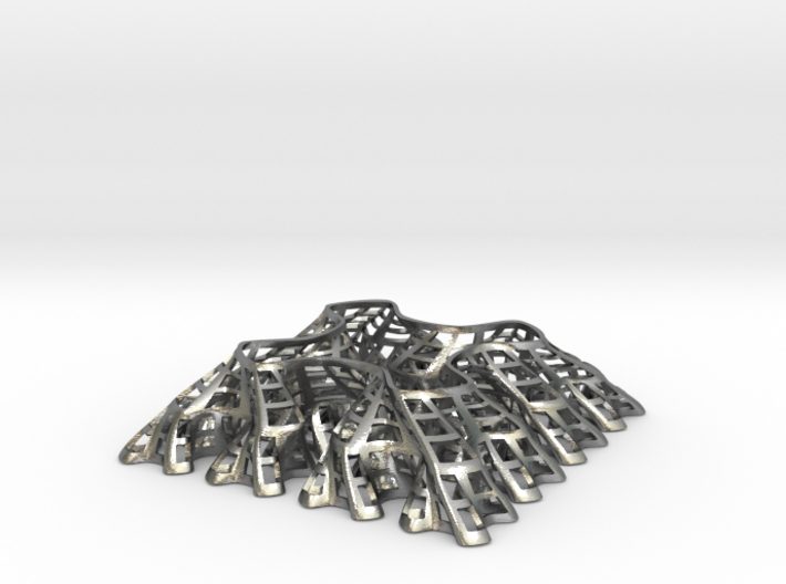 Sierpinski Square-Filling Fractal 3d printed
