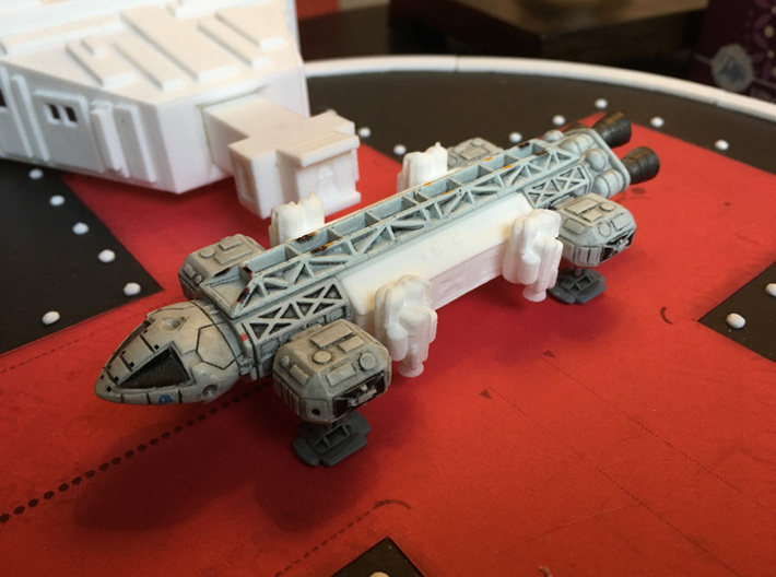 Konami Space 1999 Heavy Lift Booster And Pod 3d printed 
