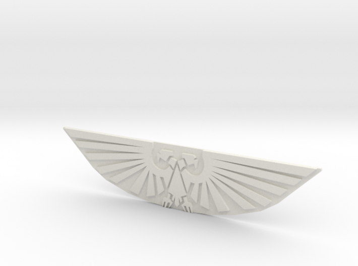 Imperial Eagle Plate 3d printed