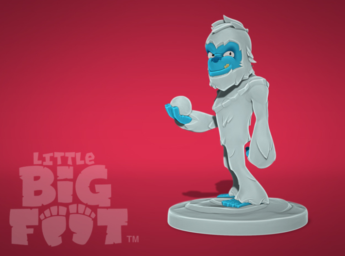 Little Yeti 3d printed Little Bigfoot, Little Yeti