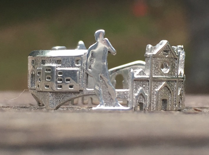 Florence Skyline - Cityscape Ring 3d printed 
