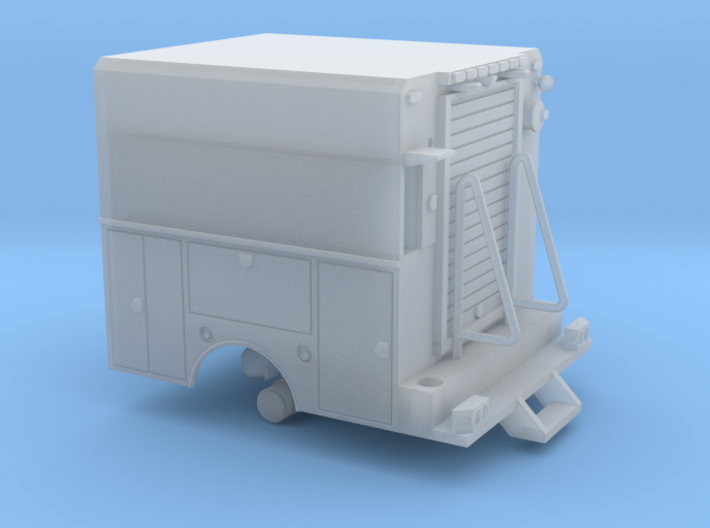 Utility Truck Work Bed 1-87 HO Scale RPS Truck 3d printed