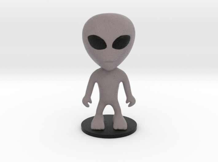 Little Alien 3d printed