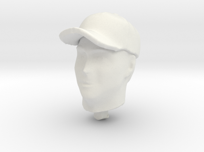 1/20 Generic F1 Driver Head in Cap 3d printed
