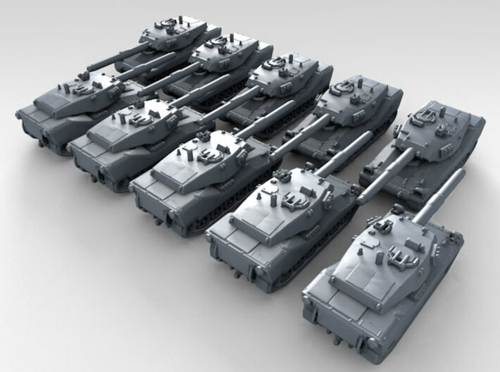 1/600 British VFM Mk.5 Light Tank x10 3d printed 3d render showing product detail