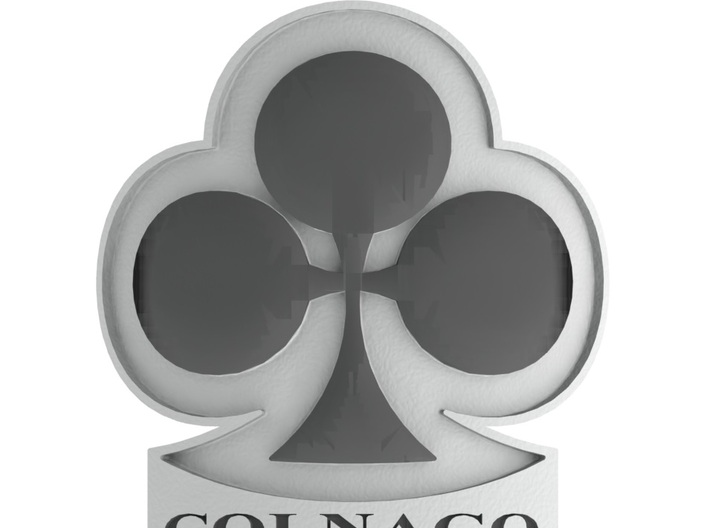 Colnago bicycle front logo 3d printed 