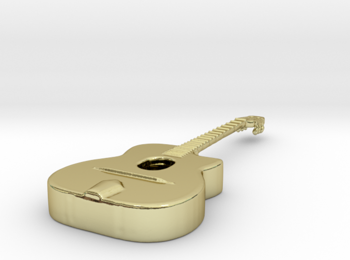 Gipsy Jazz Guitar (Selmer style) 3d printed