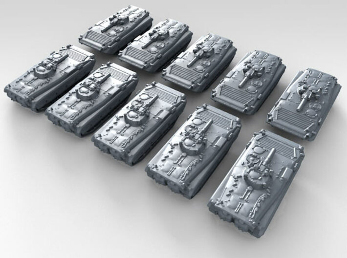 1/600 Polish BWP-1M Puma Infantry Fighting Vehicle 3d printed 3d render showing product detail