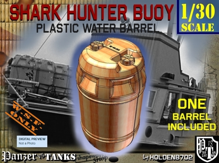 1-30 Shark Hunter Barrel 3d printed