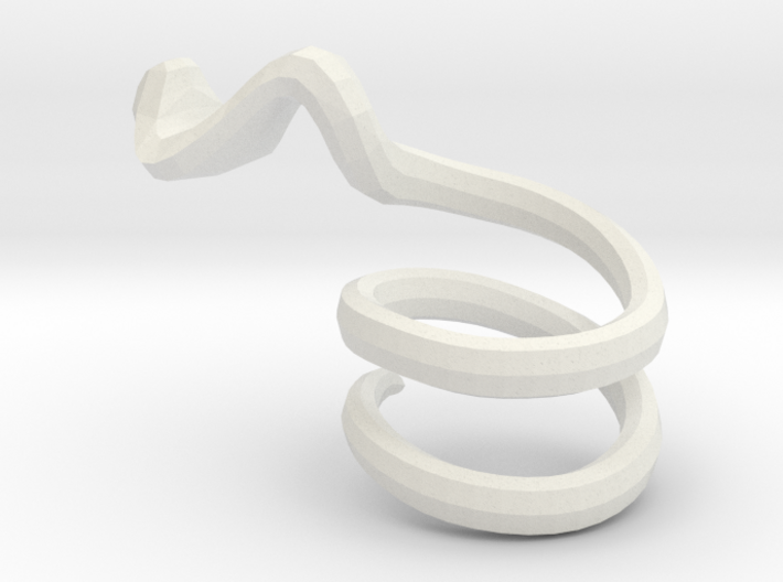 Cobra Ring 3d printed