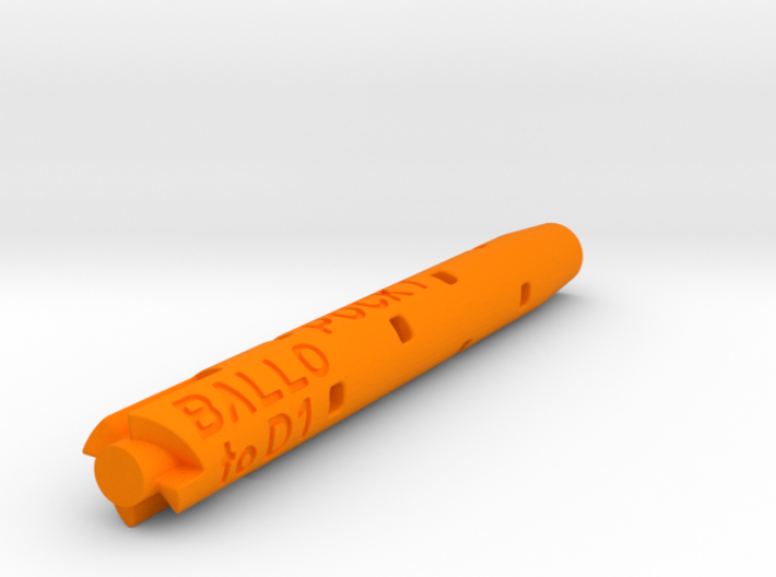 Adapter: Ballograf Pocket to D1 Mini 3d printed 