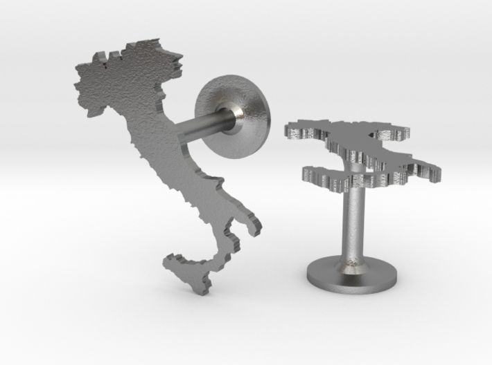 Italy Cufflinks 3d printed