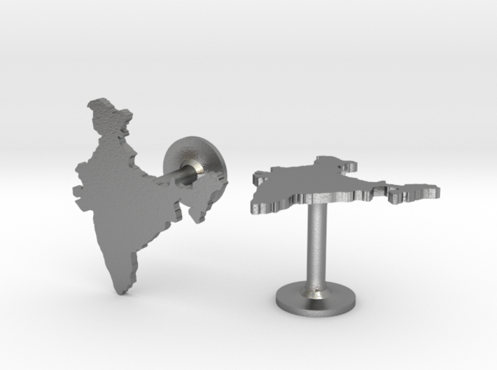 India Cufflinks 3d printed