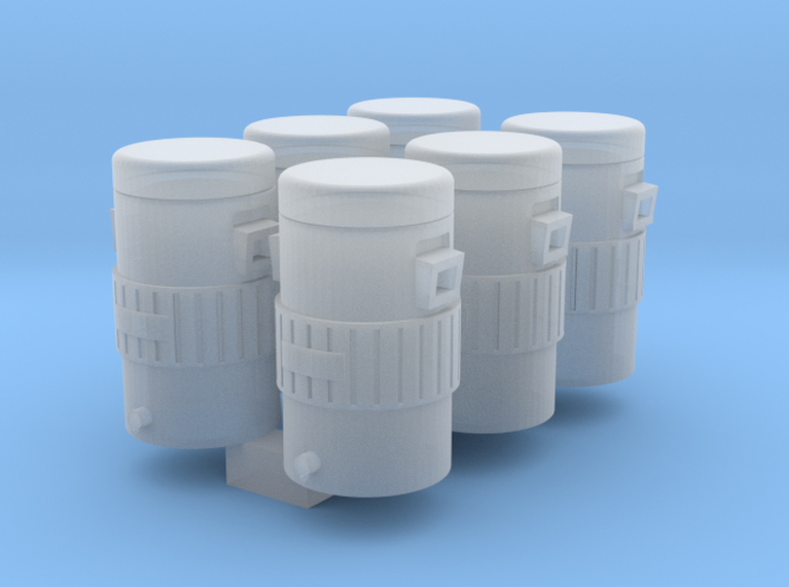 Igloo Style 1-87 HO Scale Cooler (6Pack) 3d printed