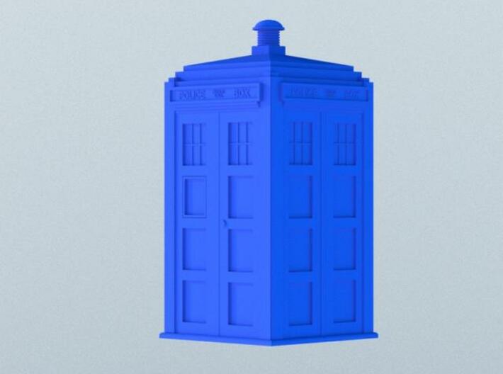 Dr Who's TARDIS (5 cm) 3d printed Rendered version