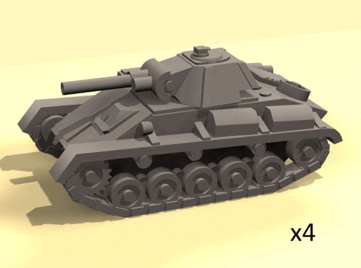 1/160 Soviet T-70 light tank (4) 3d printed