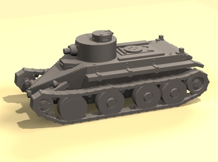 1/100 Christie T3 tank 3d printed