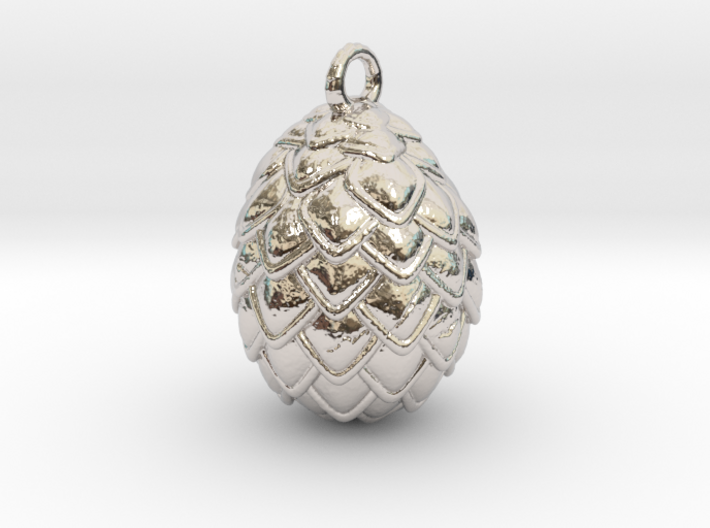 Dragon Egg Pendant 3d printed