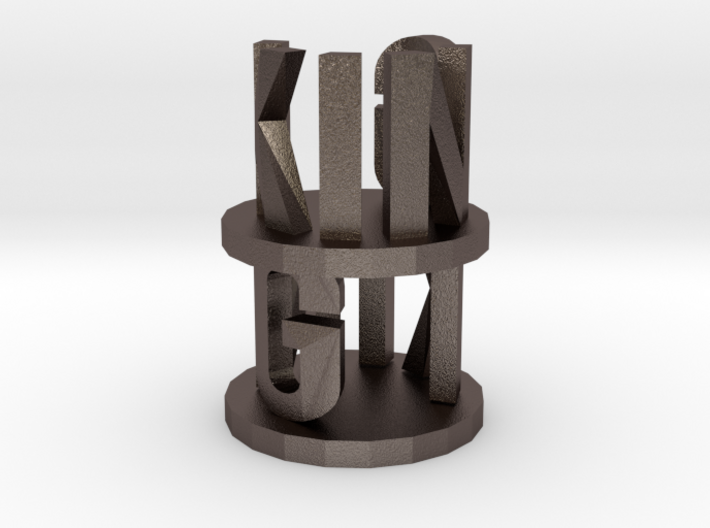 Alpha King 3d printed this is a render not a picture