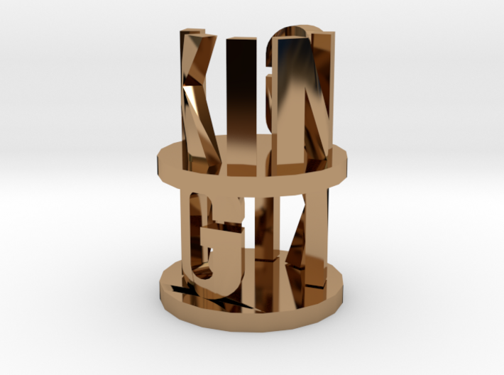 Alpha King 3d printed this is a render not a picture