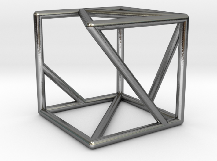 Tessellate Cube — DATA IN EXILE 3d printed 