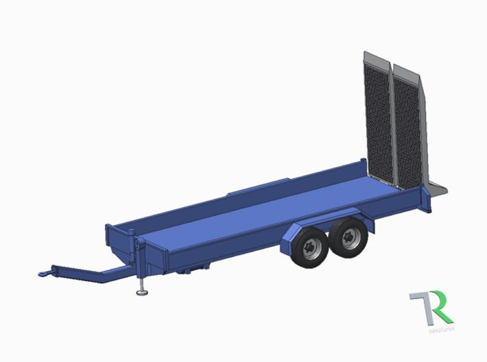 1:50 Tandem-Tiefladeanhänger 3d printed
