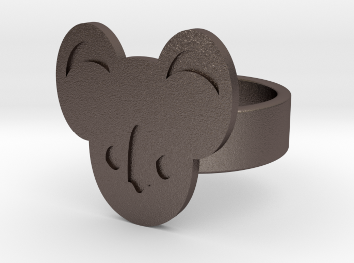 Koala Ring 3d printed