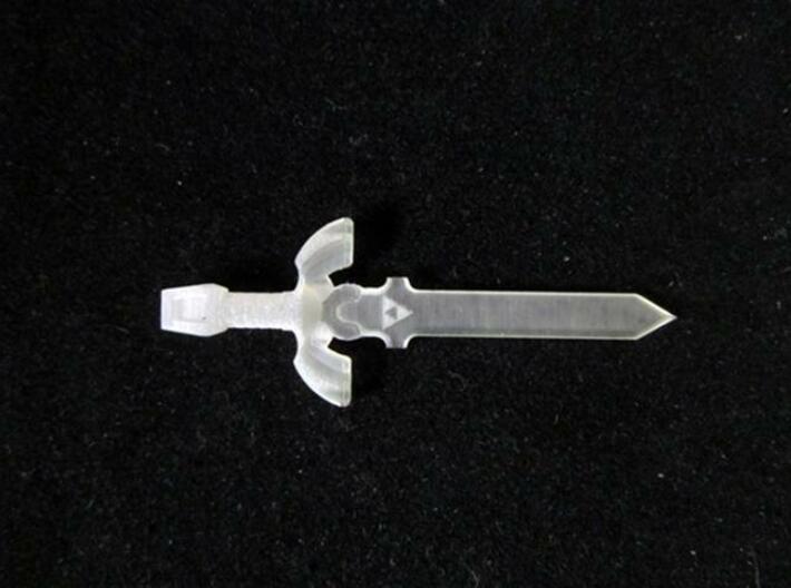 Master Sword 3d printed Frosted Ultra Detail