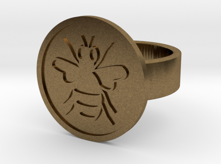Bee Ring 3d printed