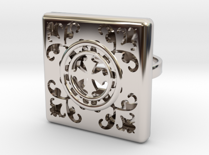The Sigrid Ring 3d printed