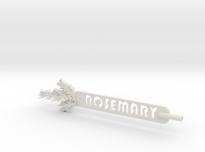 Rosemary Plant Stake 3d printed
