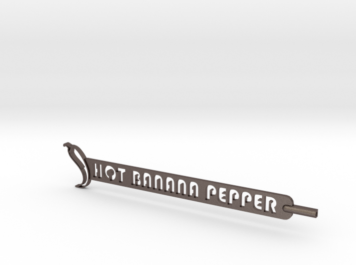 Hot Banana Pepper Plant Stake 3d printed
