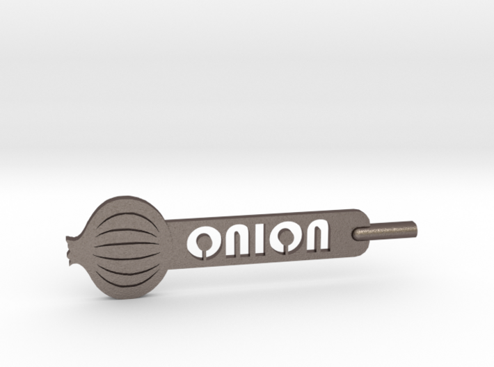 Onion Plant Stake 3d printed