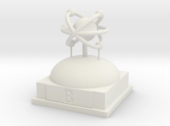 Boron Atomamodel 3d printed