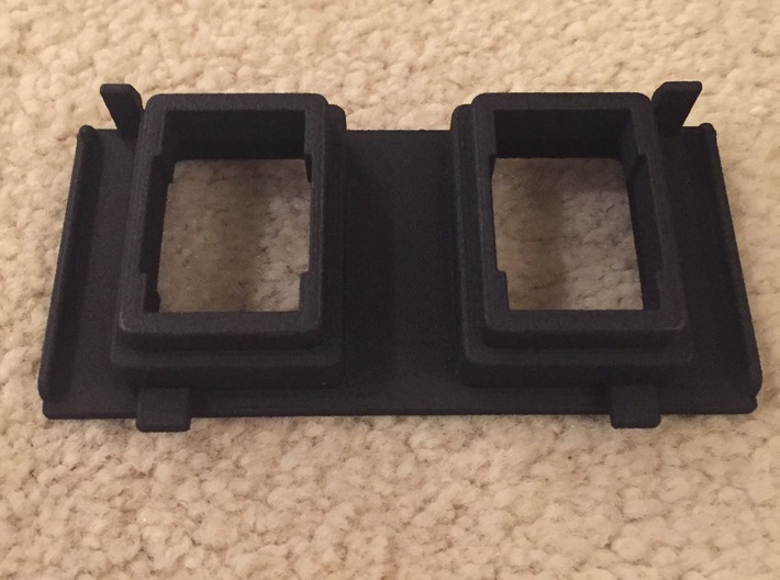 2016+ Toyota Tacoma Overhead Center Switch Panel  3d printed 