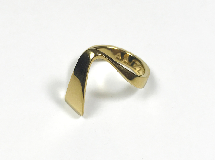 ZEPHYR PRECIOUS 18k gold plated 3d printed 